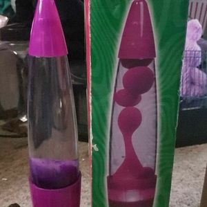 Purple lava lamp